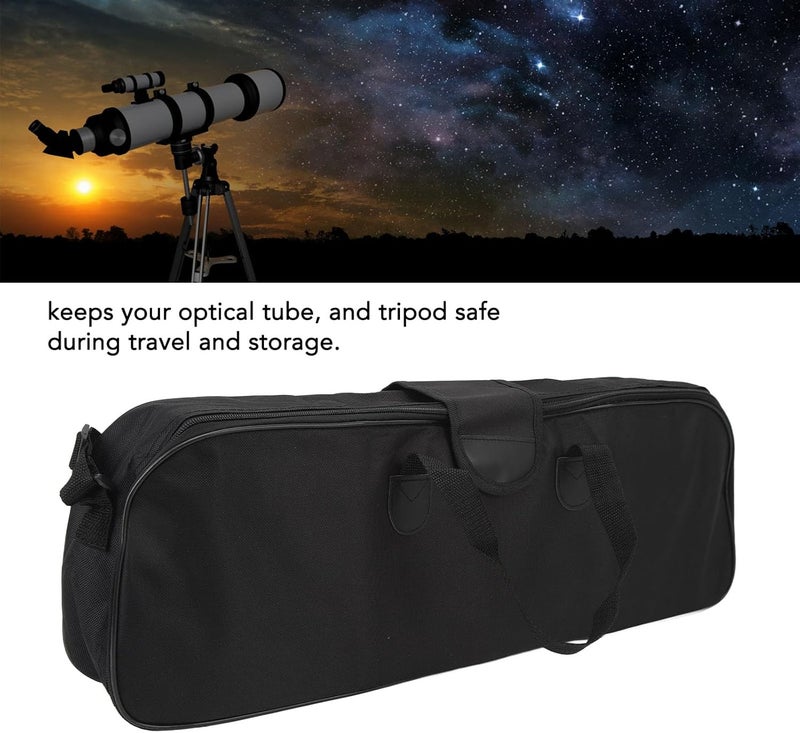 MUNEFE Multipurpose Telescope Bag, Shock Absorbent Telescope Bag, Telescope Large Storage Bag for Telescope Mount Tripod Accessories - Image 4